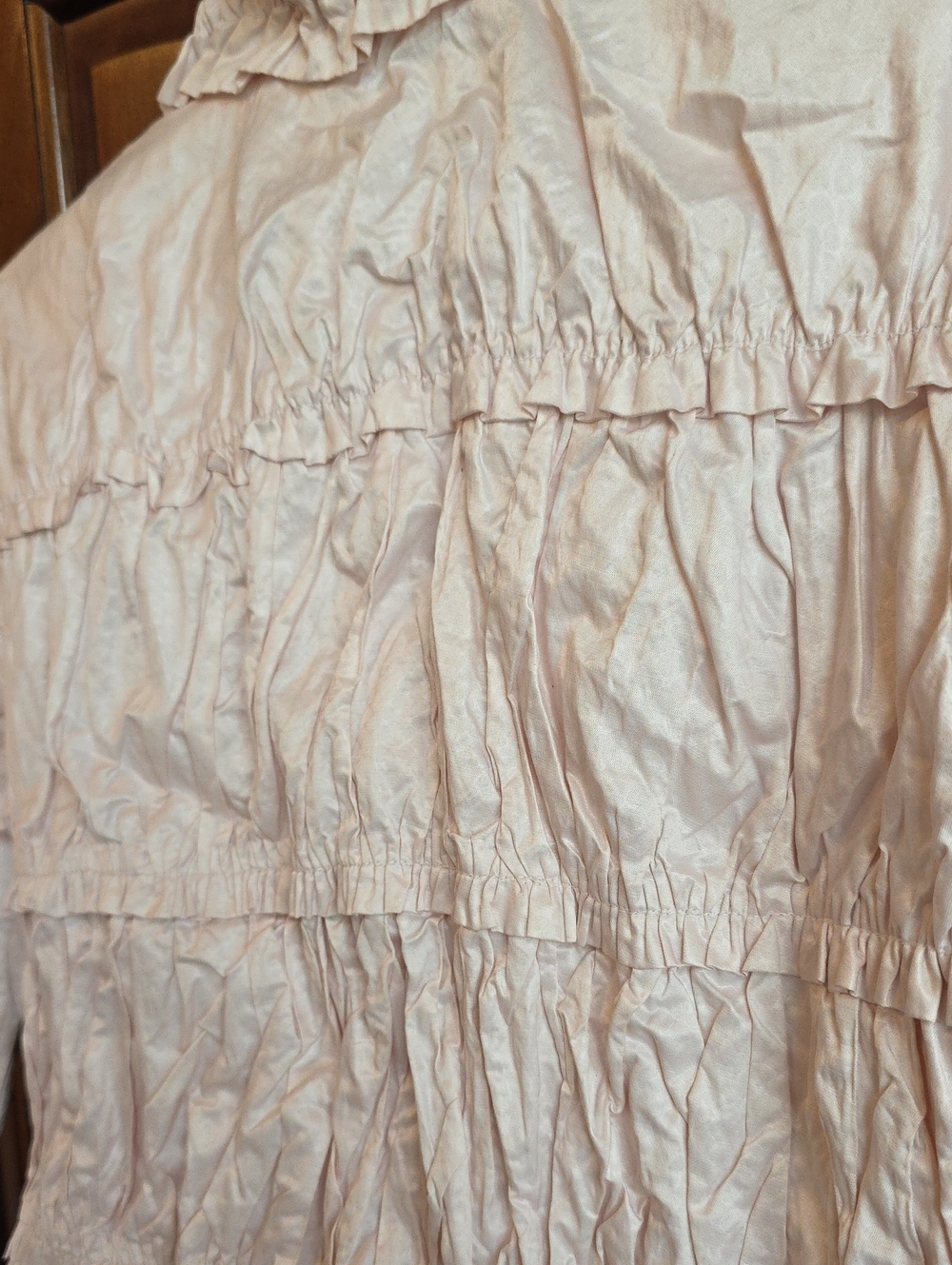 Chico's Ruched Zip-Front Jacket 0 - Picture 3 of 4